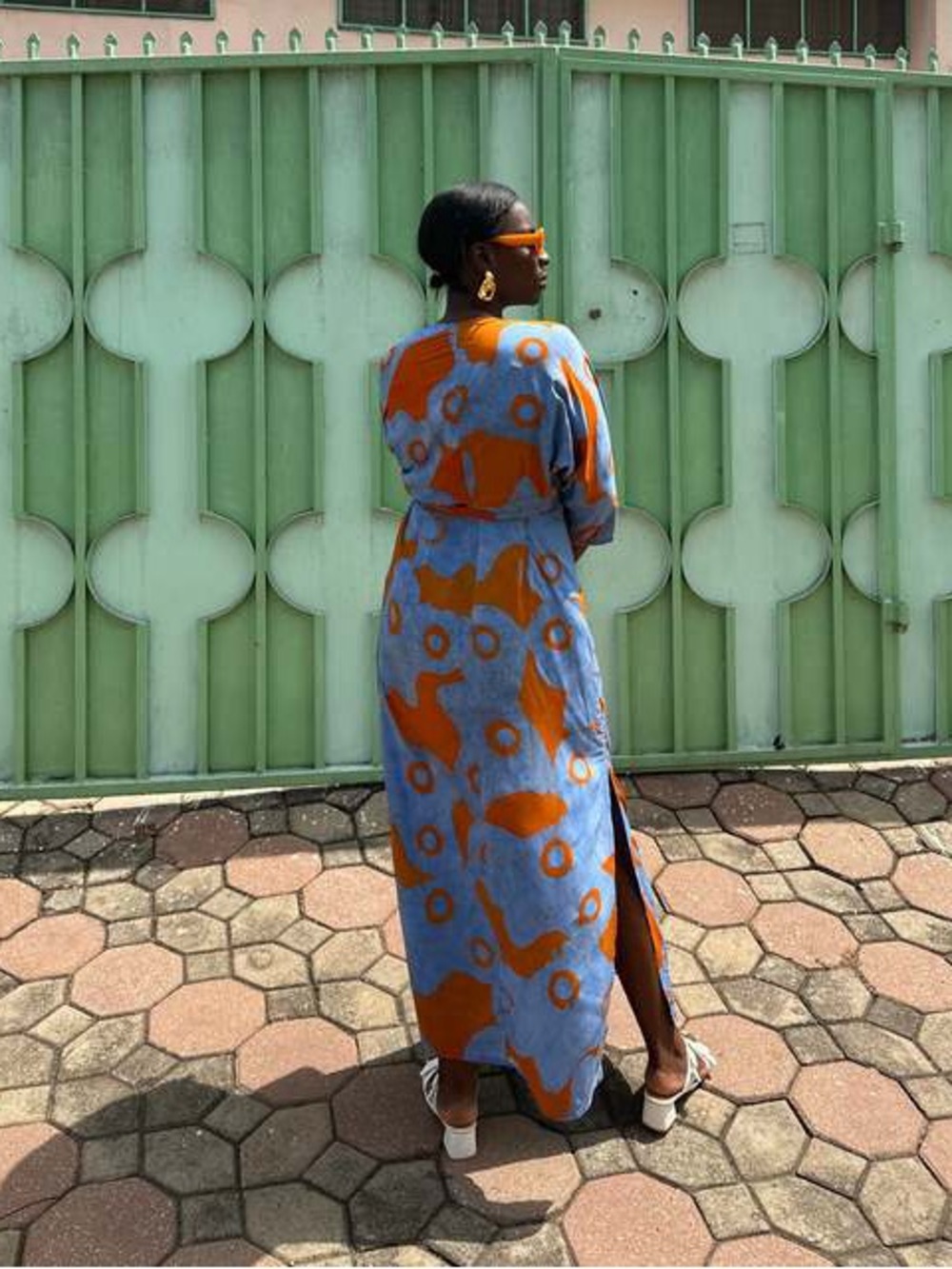 Osei Duro  Tie-Waist Maxi Dress “All Ideas” - Picture 2 of 6